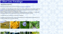 Desktop Screenshot of lenz-fotodesign.com
