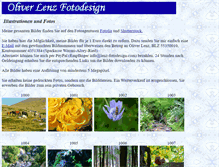 Tablet Screenshot of lenz-fotodesign.com